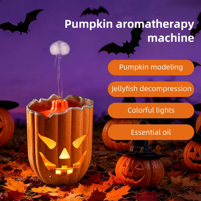 Morago™ Spooky Glow Pumpkin Jellyfish Diffuser & Humidifier