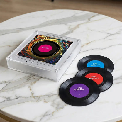 Retro Mini Vinyl NFC Player