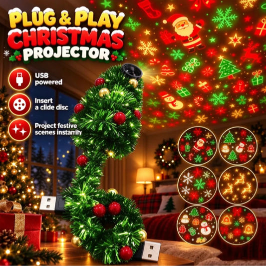 Magical Christmas Tree USB Projector Light™