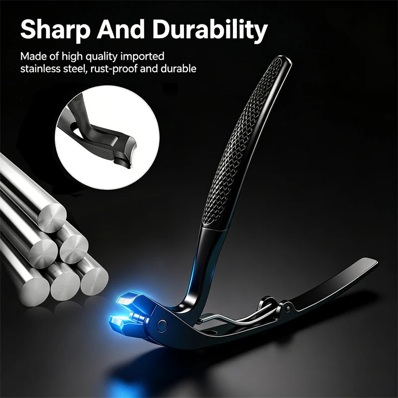 Professional Anti-Splash Ingrown Toenail Clipper with Catcher