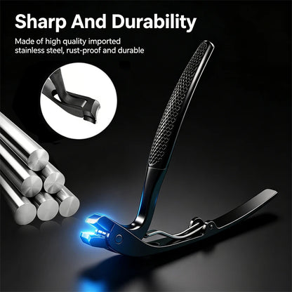 Professional Anti-Splash Ingrown Toenail Clipper with Catcher