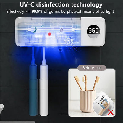 Morago™ Family UV-C Toothbrush Sanitiser (4 Slots)