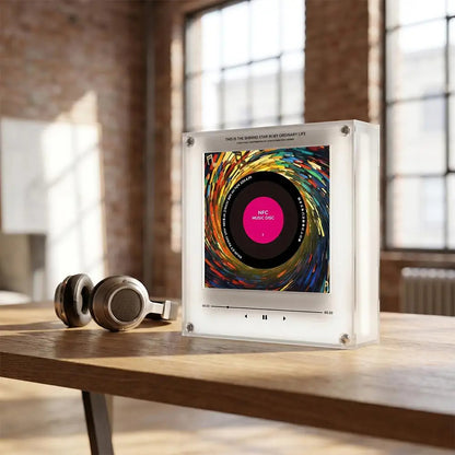 Retro Mini Vinyl NFC Player