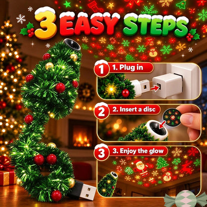 Magical Christmas Tree USB Projector Light™