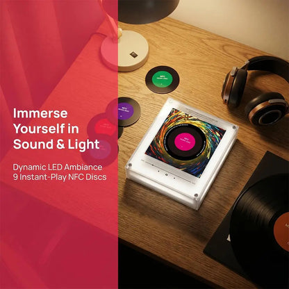 Retro Mini Vinyl NFC Player
