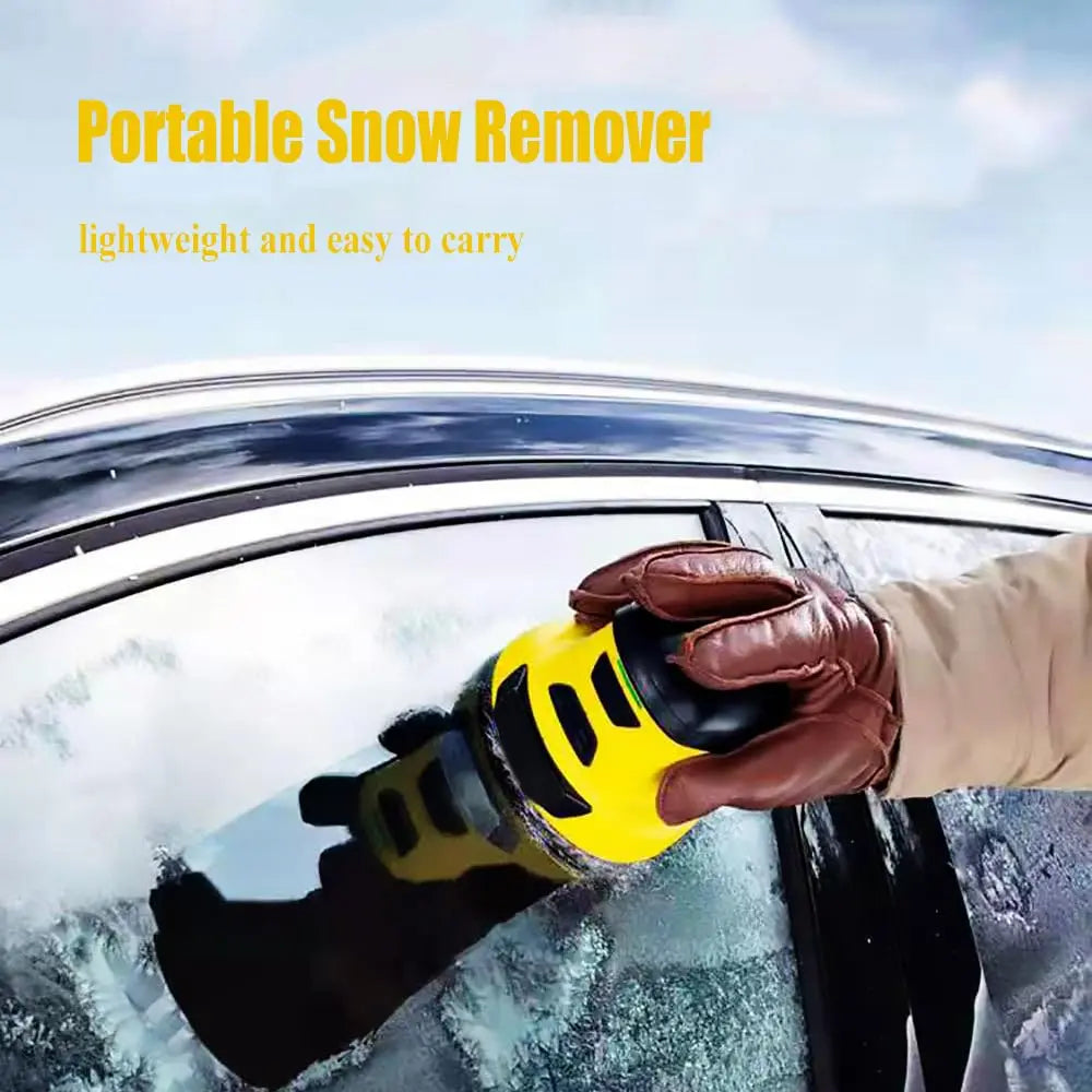 Electric Car Ice Scraper (USB Rechargeable & Cordless Windshield De-Icer)