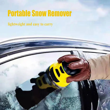 Electric Car Ice Scraper (USB Rechargeable & Cordless Windshield De-Icer)