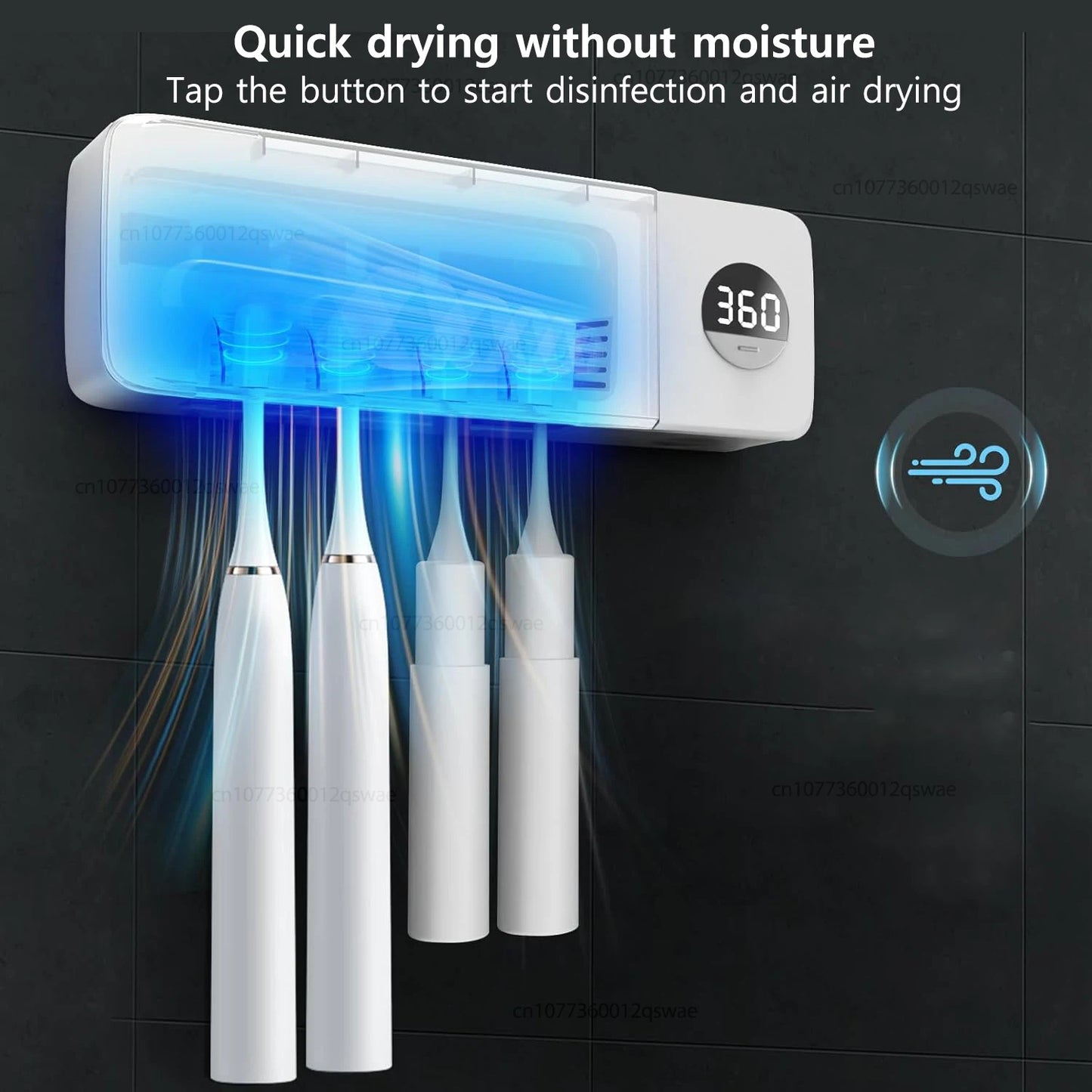 Morago™ Family UV-C Toothbrush Sanitiser (4 Slots)