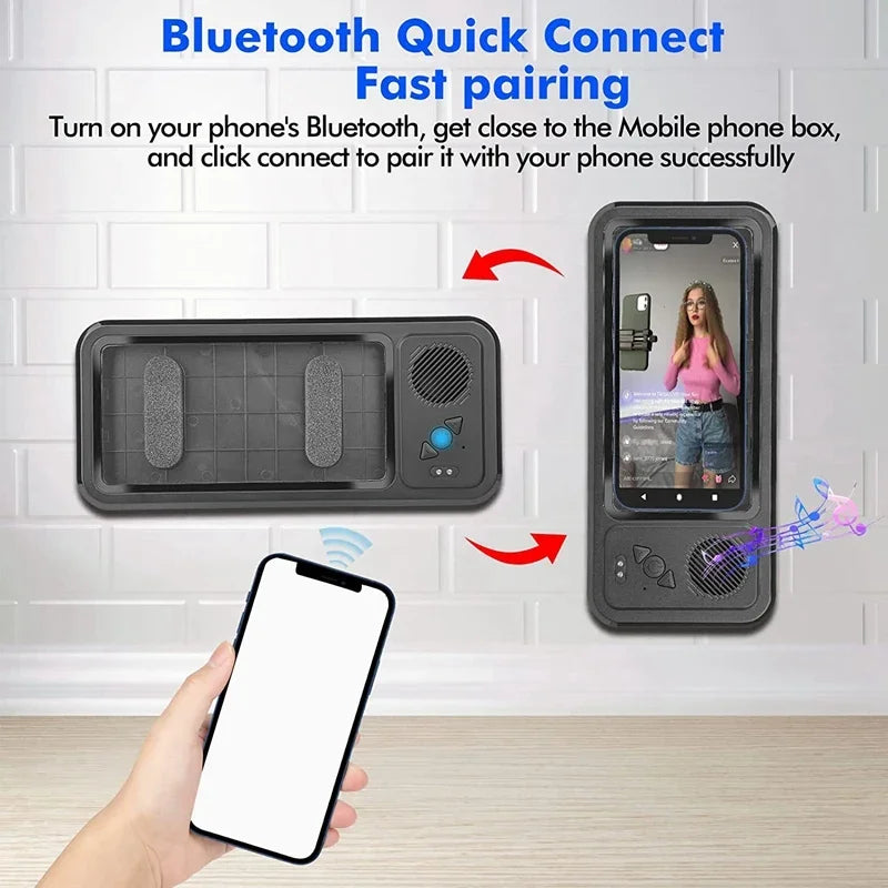 hower Waterproof Phone Case with Bluetooth Speaker