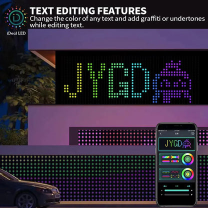 Merry Pixels™ Smart Animated LED Curtain Lights