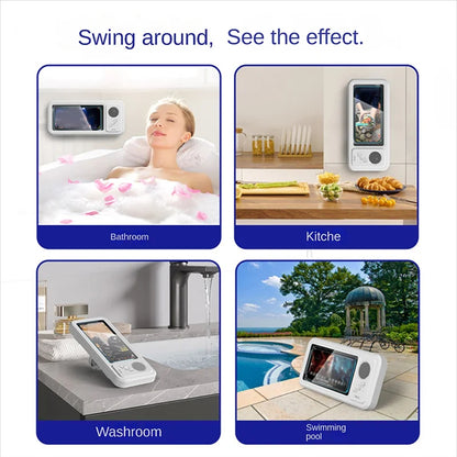 hower Waterproof Phone Case with Bluetooth Speaker