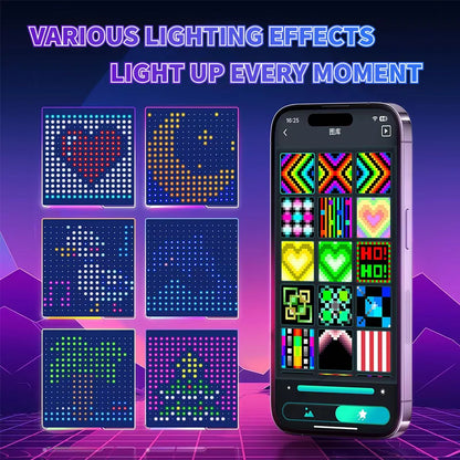 Merry Pixels™ Smart Animated LED Curtain Lights