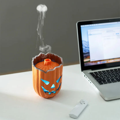 Morago™ Spooky Glow Pumpkin Jellyfish Diffuser & Humidifier