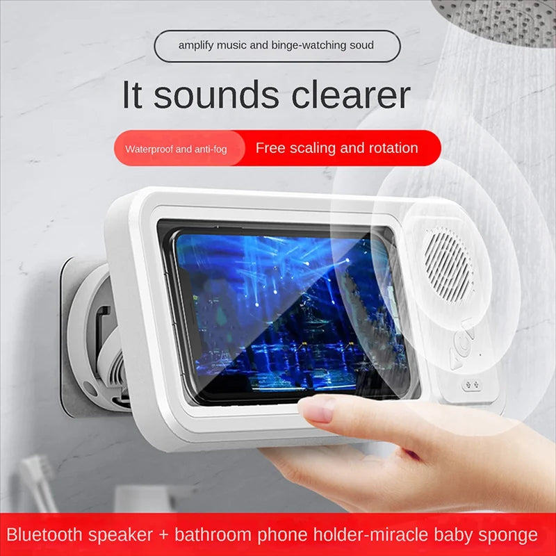 hower Waterproof Phone Case with Bluetooth Speaker