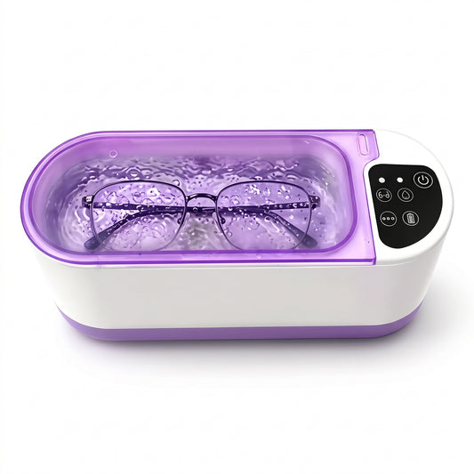 UltraClean™ Portable Ultrasonic Cleaner – Professional 360° Deep Cleaning for Jewelry, Glasses, Watches & Dentures